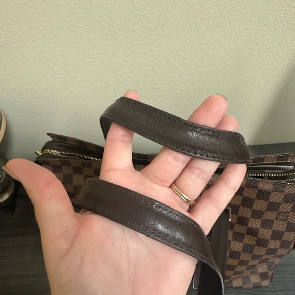 Authentic Louis Vuitton Damier Ebene Chelsea Canvas Handbag - Picture 10 of 12